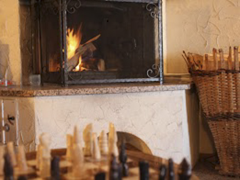 Waldhaus Bettmeralp Kamin