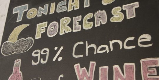 Tonights Forecast Wine